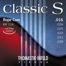 Thomastik KR116 classic rope core flat wound strings