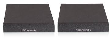 Gator & Frameworks studio isolation pads in 3 different sizes