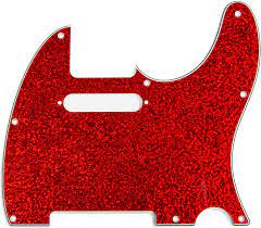 D'Andrea Scratchplate Tele red sparkle, red pearl ,black sparkle or vintage pearl