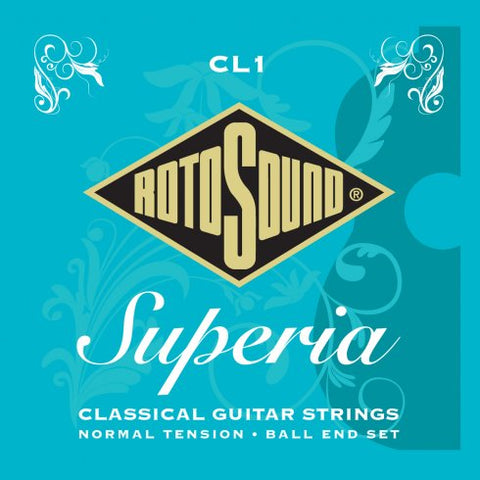 Rotosound CL1 Superia classic guitar fixed ball end strings