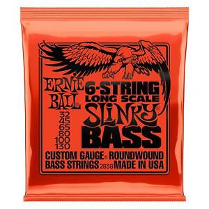 Ernie Ball 6-string Nickel Wound Bass Strings-2838