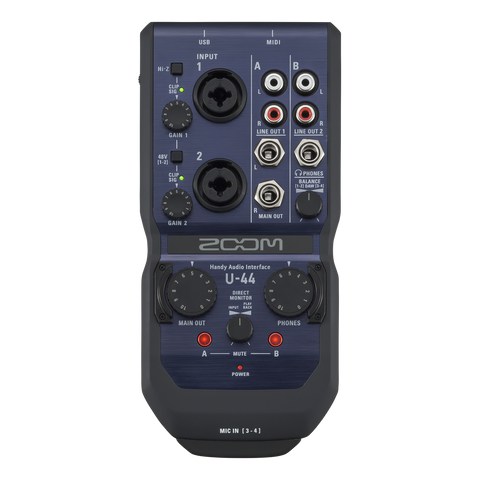 Zoom handheld 4 Channel Audio Interface